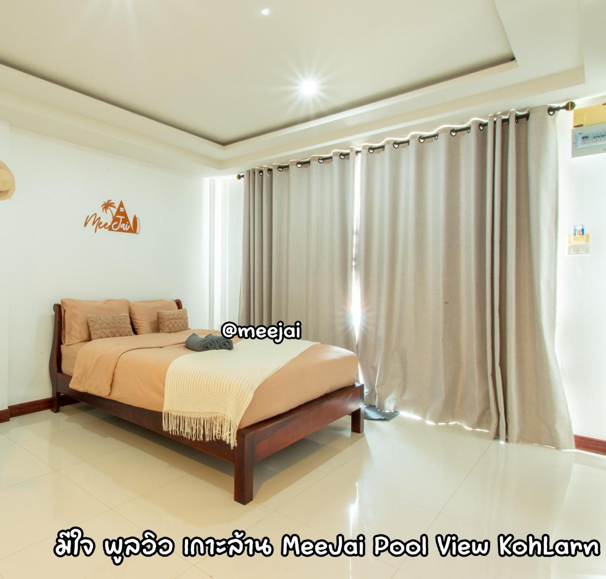 มีใจ พูลวิว เกาะล้าน Meejai Pool View Kohlarn Hotell Exteriör bild