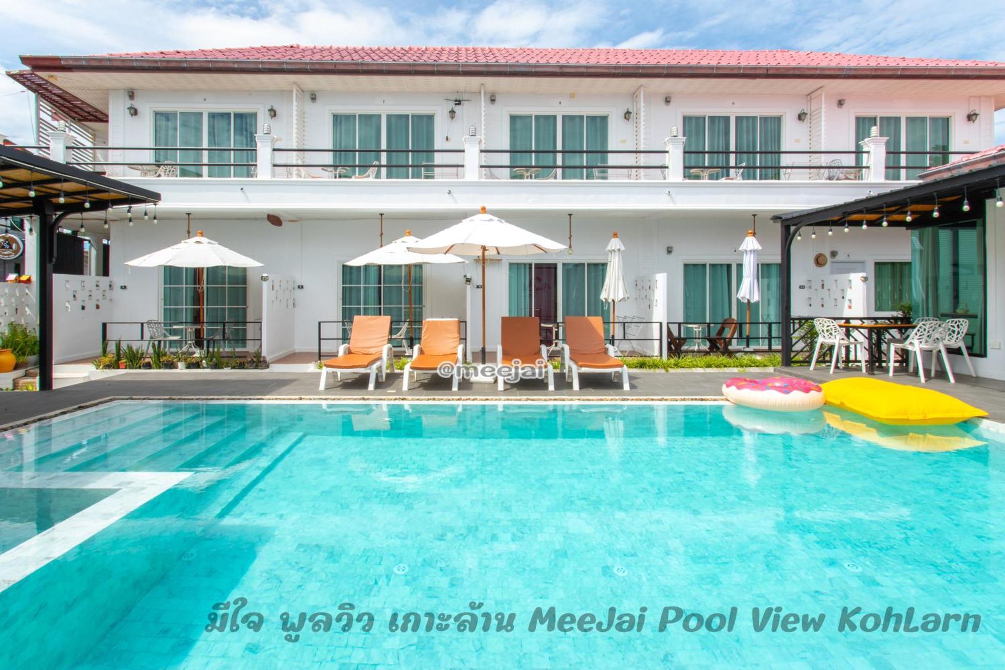มีใจ พูลวิว เกาะล้าน Meejai Pool View Kohlarn Hotell Exteriör bild