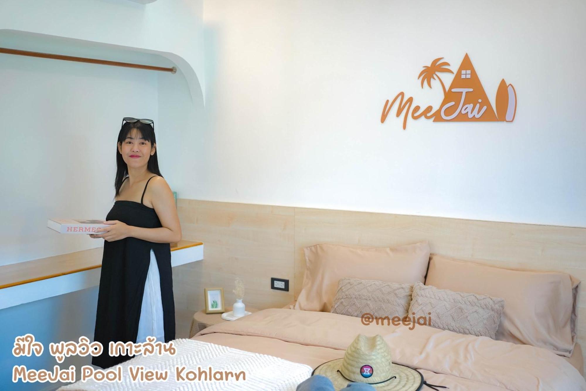มีใจ พูลวิว เกาะล้าน Meejai Pool View Kohlarn Hotell Exteriör bild